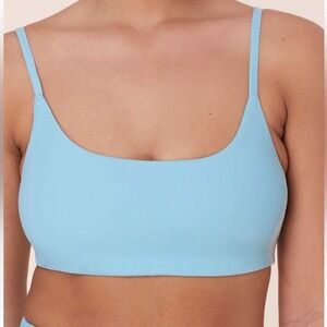 Andie Swim The Maui Top Bikini‎ Swimsuit Hydrangea Blue size XS NWT